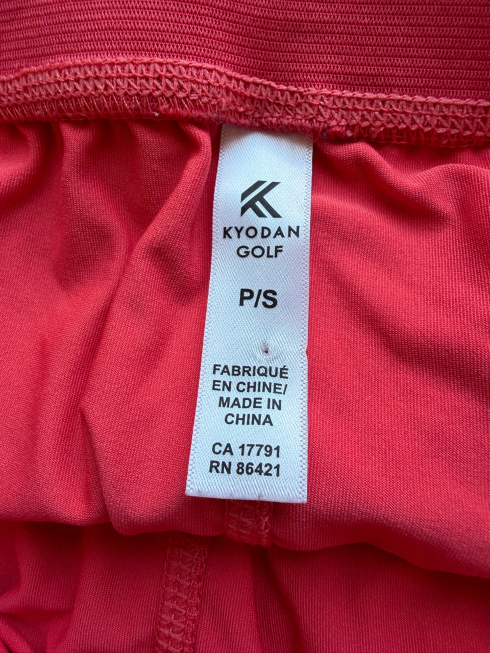 Kyodan Golf Pleated Skirt Skort Floral Pink Purple Size P/S Activewear - Picture 4 of 6